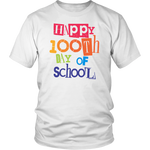 100 Day Of School Shirt Happy