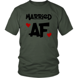 Married Af Shirt Hearts