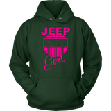 Jeep Girl Sweatshirt Hoodie Purple Design