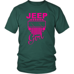 Jeep Girl Shirt Purple Design