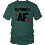 Married Af Shirt Hearts