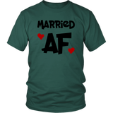 Married Af Shirt Hearts