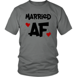 Married Af Shirt Hearts
