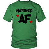 Married Af Shirt Hearts