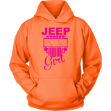 Jeep Girl Sweatshirt Hoodie Purple Design