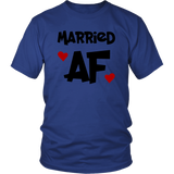 Married Af Shirt Hearts