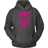 Jeep Girl Sweatshirt Hoodie Purple Design