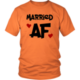 Married Af Shirt Hearts