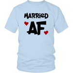 Married Af Shirt Hearts