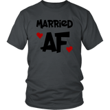 Married Af Shirt Hearts