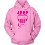 Jeep Girl Sweatshirt Hoodie Purple Design